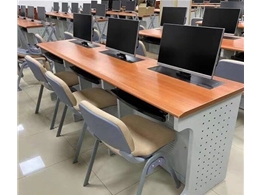 電動升降式電腦桌